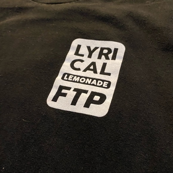 Lyrical Lemonade x FTP Black Short Sleeve Tee Large - Picture 3 of 4
